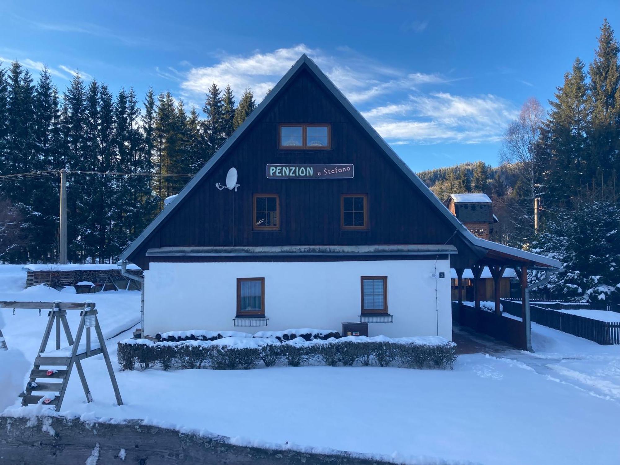 Penzion U Stefana Ostružná Bagian luar foto